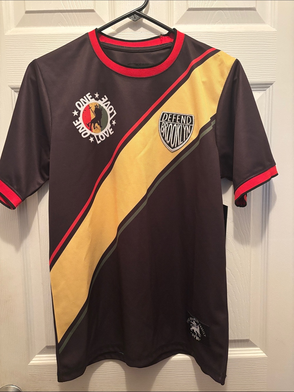 Kids' Black & Yellow Athletic Jersey